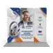 2m Magnetic Modular Fabric Display - Curved Shape