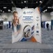 2m Magnetic Modular Fabric Display - Curved Shape