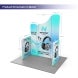 2m Magnetic Modular Fabric Display - Five Maglock Panels