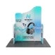 2m Magnetic Modular Fabric Display - Five Maglock Panels