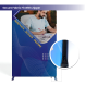 2m Magnetic Modular Fabric Display - Cross Island Shape