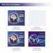 6m Backlit Exhibition Stand LED Lightbox Display with Graphics both side printing