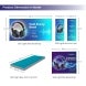 6m Backlit Exhibition Stand LED Lightbox Display with Graphics dimension