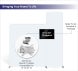 3m Exhibition Stand - Portable Display Stand with Counter & Shelving