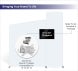 6m Exhibition Stand - Display Stand with Counters & Branding Panels