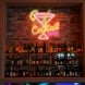 Cocktail Bar Glass Neon Sign
