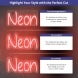 Snowman Neon Sign