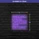 Coffee Menu Neon Sign