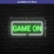 Game On Greeny Neon Sign