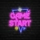 Game Start Neon Sign