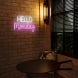 Hello Monday Neon Sign