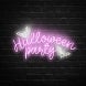 Halloween Party Neon Sign