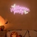 Halloween Party Neon Sign
