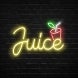 Juice Bar Neon Sign