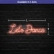 Let's Dance Neon Sign