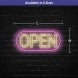 Open Business Logo Neon Sign