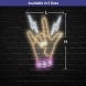 Rock Gesture Neon Sign
