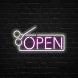 Salon Open Neon Sign