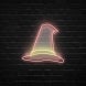 Witch Hat Neon Sign