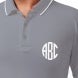 Men's Grey Polo Shirt - Embroidered