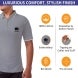Men's Grey Polo Shirt - Embroidered