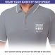 Men's Grey Polo Shirt - Embroidered