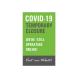 Covid-19 Temporary Closure Metal Frames