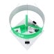 6m Island Exhibition Stand  – 360° Display with Overhead Banner & Counters