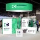 6m Island Exhibition Stand  – 360° Display with Overhead Banner & Counters