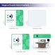 6m Island Exhibition Stand  – 360° Display with Overhead Banner & Counters