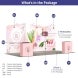 6m Inline Exhibition Stand  – Tension Fabric Display with Podium
