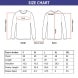 Men's Printed Long Sleeve Organic T shirt - Crew Neck 