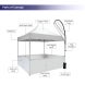 Blank Gazebo Marquee