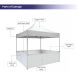 Gazebo Marquee Canopy Tents 3m x 3m