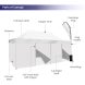 Marquee Gazebo Canopy Tents 3m x 6m
