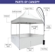 Gazebo 3 m x 3 m Marquee Canopy Tents