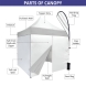 Gazebo 3 m x 3 m Marquee Canopy Tents