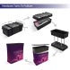 inline 10 ft inline trade show booth design 23 hard case podium