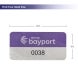 Metal Asset Labels - Aluminium foil