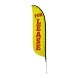 Pre Printed For Lease Feather Flag