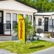 Pre Printed For Lease Feather Flag