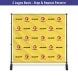 3 m x 2.4 m Step and Repeat Adjustable Banner Stands