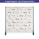 3 m x 2.4 m Step and Repeat Adjustable Banner Stands