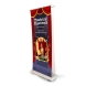 Deluxe Wide Base Double-Screen Roll Up Banner Stands