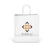 Printed White Paper Shopping Bags