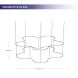 Skytube Cloud Shaped Hanging Banner Standard Frame Size