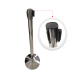 Retractable Belt Barrier Stanchion - Stainless Steel