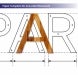 Teakwood Letters and Numbers Paper Template for Accurate Placement
