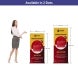 Silverstep Tabletop 60 cm Retractable Banner Stand