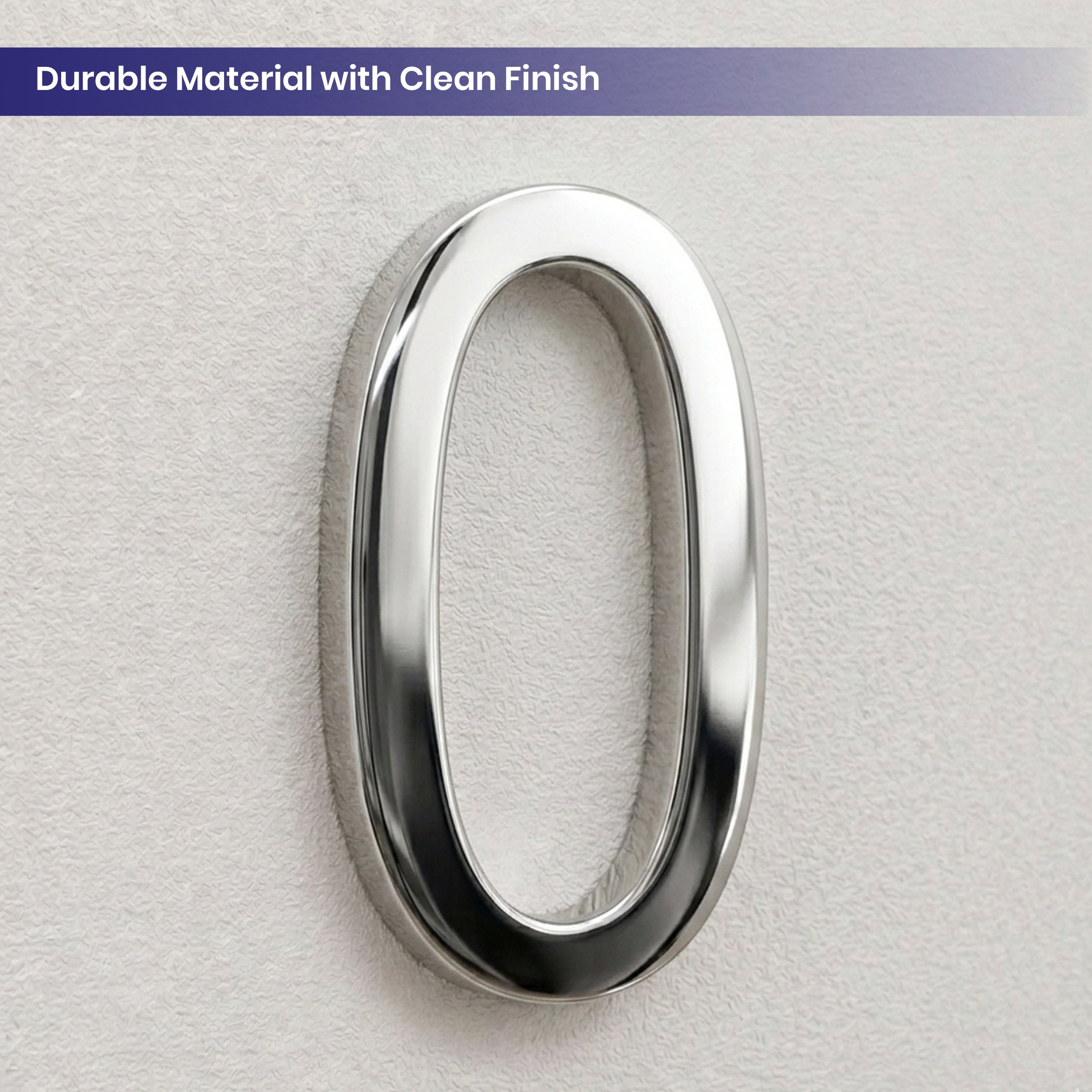Stainless Steel Letters and Numbers Durable Material with Clean Finish